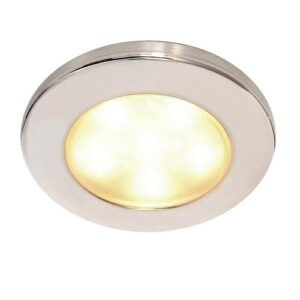 EUROLED 95, WARM WHITE, STAINLESS STEEL COVER