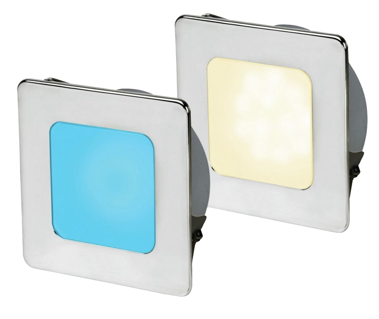 EUROLED 95, WARM WHITE/BLUE, STAINLESS STEEL SHELL 1 EUROLED 95, WARM WHITE/BLUE, STAINLESS STEEL SHELL