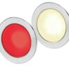 EUROLED 95, WARM WHITE/RED, STAINLESS STEEL COVER 8 9514035180 fullhd