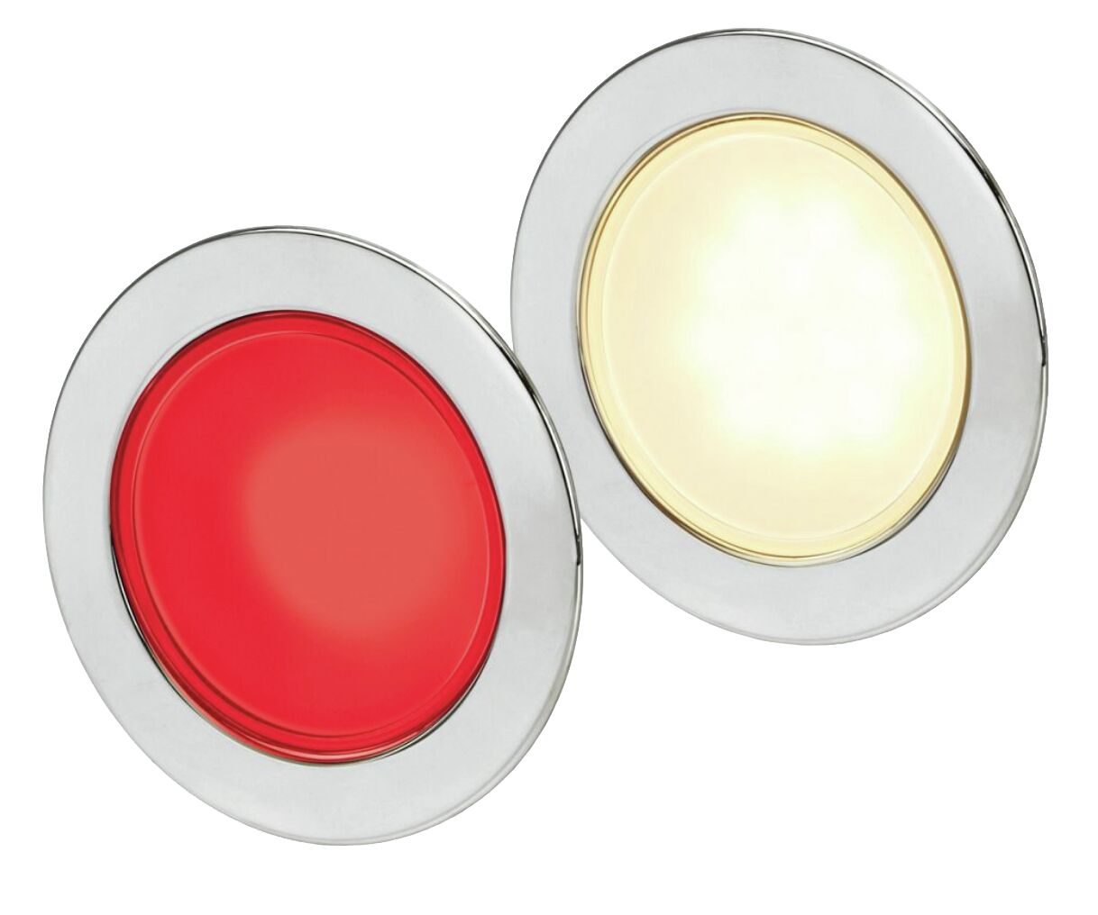 EUROLED 95, WARM WHITE/RED, STAINLESS STEEL COVER 1 EUROLED 95, WARM WHITE/RED, STAINLESS STEEL COVER