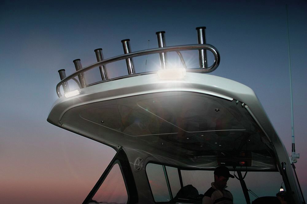 SEA HAWK LED DECK LIGHT, WHITE, DIFFUSED LIGHT 2 SEA HAWK LED DECK LIGHT, WHITE, DIFFUSED LIGHT - Image 2