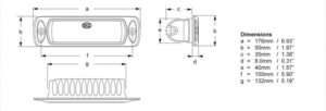 SEA HAWK-R DECK LIGHT, DIFFUSED LIGHT BLACK 6 9514038150a seahawk r fullhd