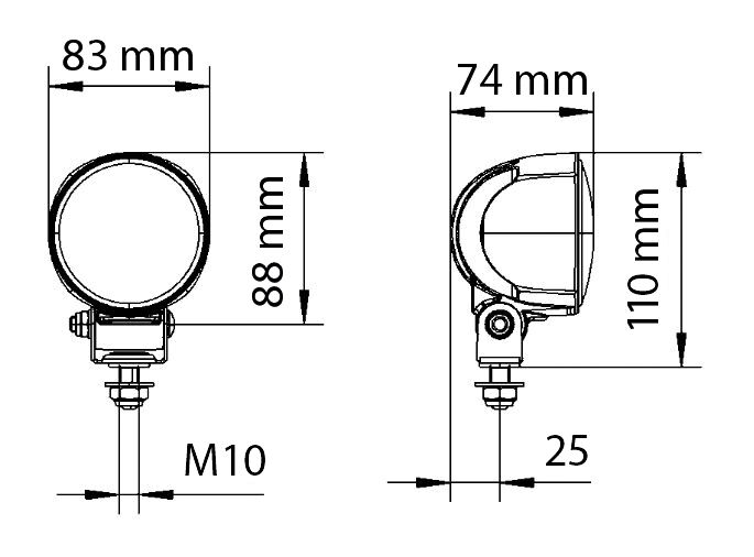 HELLAMARINE MODULE 70 GEN 4 BLACK, DIFFUSED LIGHT 2 HELLAMARINE MODULE 70 GEN 4 BLACK, DIFFUSED LIGHT - Image 2