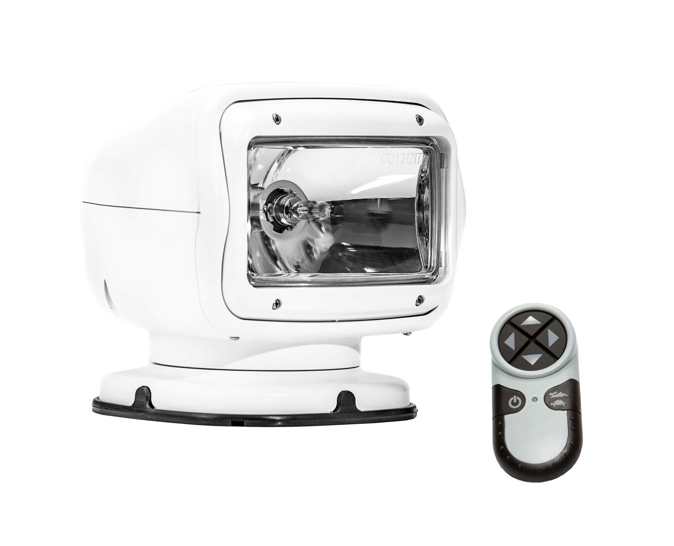 GOLIGHT GT HALOGEN SPOTLIGHT, WHITE, FIXED MOUNTING/WIRELESS REMOTE CONTROL 1 GOLIGHT GT HALOGEN SPOTLIGHT, WHITE, FIXED MOUNTING/WIRELESS REMOTE CONTROL