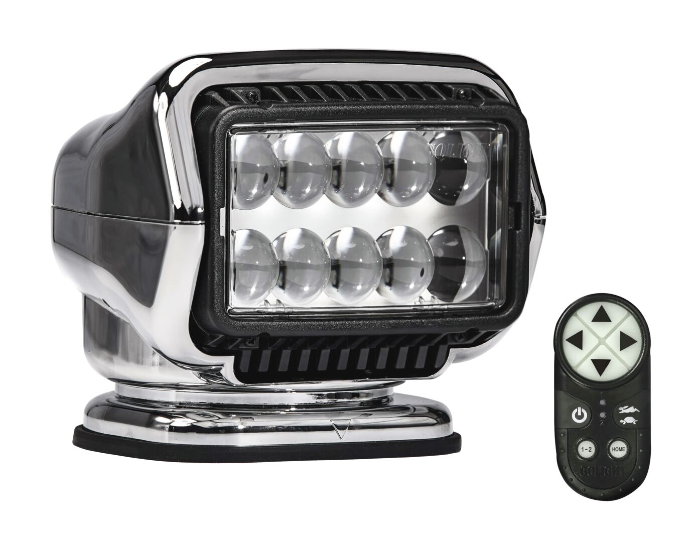 GOLIGHT STRYKER ST LED, CHROME, WIRELESS REMOTE CONTROL 1 GOLIGHT STRYKER ST LED, CHROME, WIRELESS REMOTE CONTROL