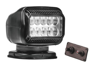 GOLIGHT GT LED, BLACK, FIXED MOUNTING/FIXED REMOTE CONTROL