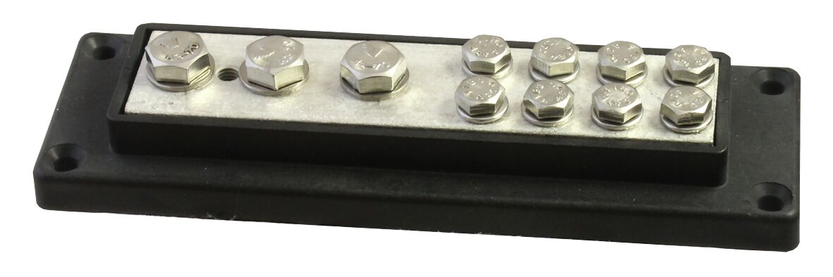 CONNECTION RAIL 3x50MM2 + 8x16MM2, BLACK 1 CONNECTION RAIL 3x50MM2 + 8x16MM2, BLACK