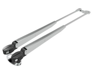 DOUBLE WIPER ARM 324-460MM, ELECTROPOLISHED