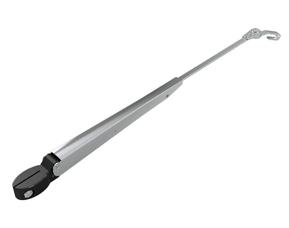 WINDSHIELD WIPER ARM 324-460MM, ELECTROPOLISHED 1 WINDSHIELD WIPER ARM 324-460MM, ELECTROPOLISHED