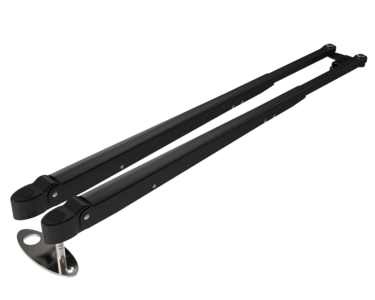 DOUBLE ARM 470-750MM, BLACK ANGEL 1 DOUBLE ARM 470-750MM, BLACK ANGEL