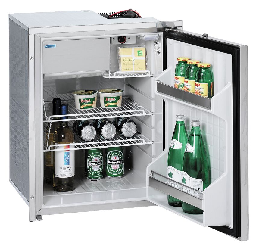 STAINLESS STEEL REFRIGERATOR 85L 12/24V 1 STAINLESS STEEL REFRIGERATOR 85L 12/24V