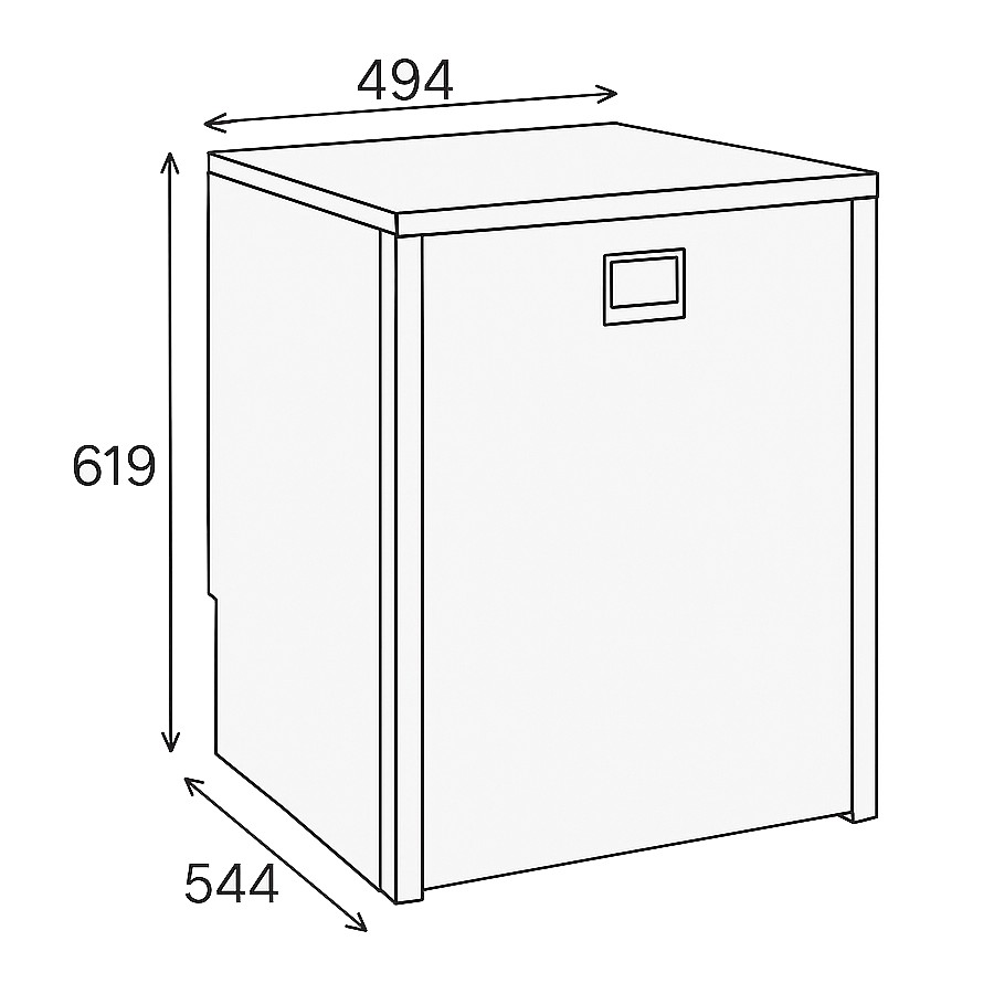 DRAWER REFRIGERATOR 85L INOX DRAWER 5 DRAWER REFRIGERATOR 85L INOX DRAWER - Image 5