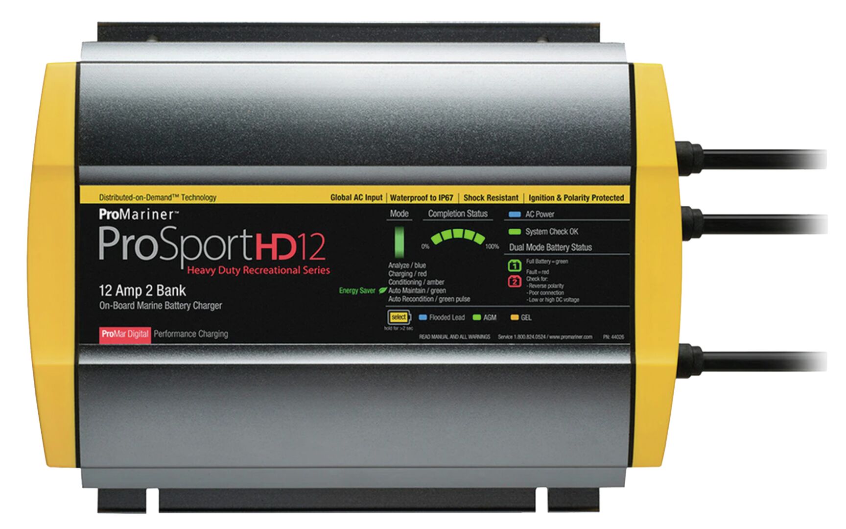 PROSPORT HD GLOBAL BATTERY CHARGER 12A 1 PROSPORT HD GLOBAL BATTERY CHARGER 12A