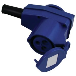 EARTH CABLE REMOVABLE CONNECTOR CEE/SCHUKO FEMALE