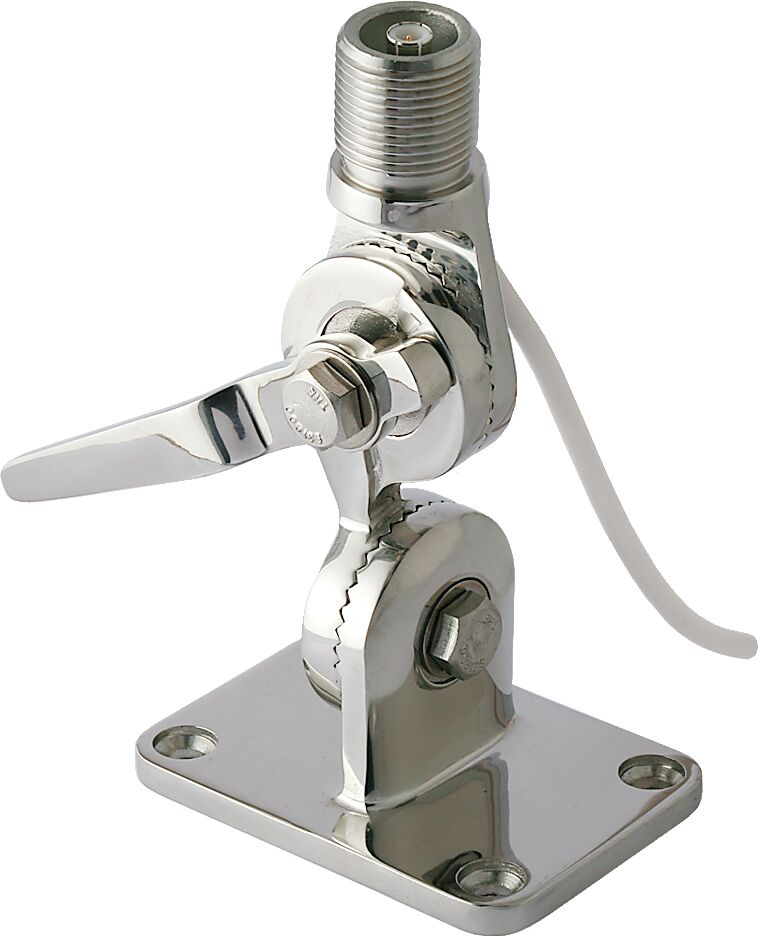 PRO RANGE SWIVEL ANTENNA BASE, STAINLESS STEEL 1 PRO RANGE SWIVEL ANTENNA BASE, STAINLESS STEEL