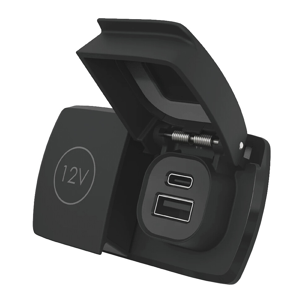 FLIP PRO DUO USB-A/C + 12V PLUG 1 FLIP PRO DUO USB-A/C + 12V PLUG