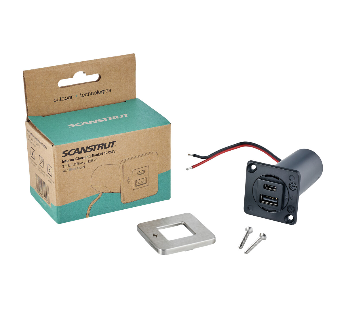 TILE USB-A / USB-C CHARGER 12/24V, RST 4 TILE USB-A / USB-C CHARGER 12/24V, RST - Image 4