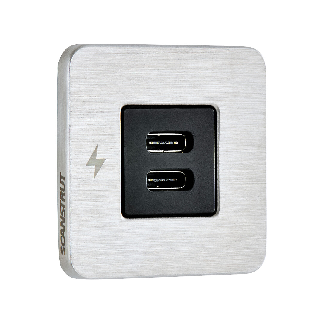 TILE USB-C / USB-C CHARGER 12/24V, RST 2 TILE USB-C / USB-C CHARGER 12/24V, RST - Image 2