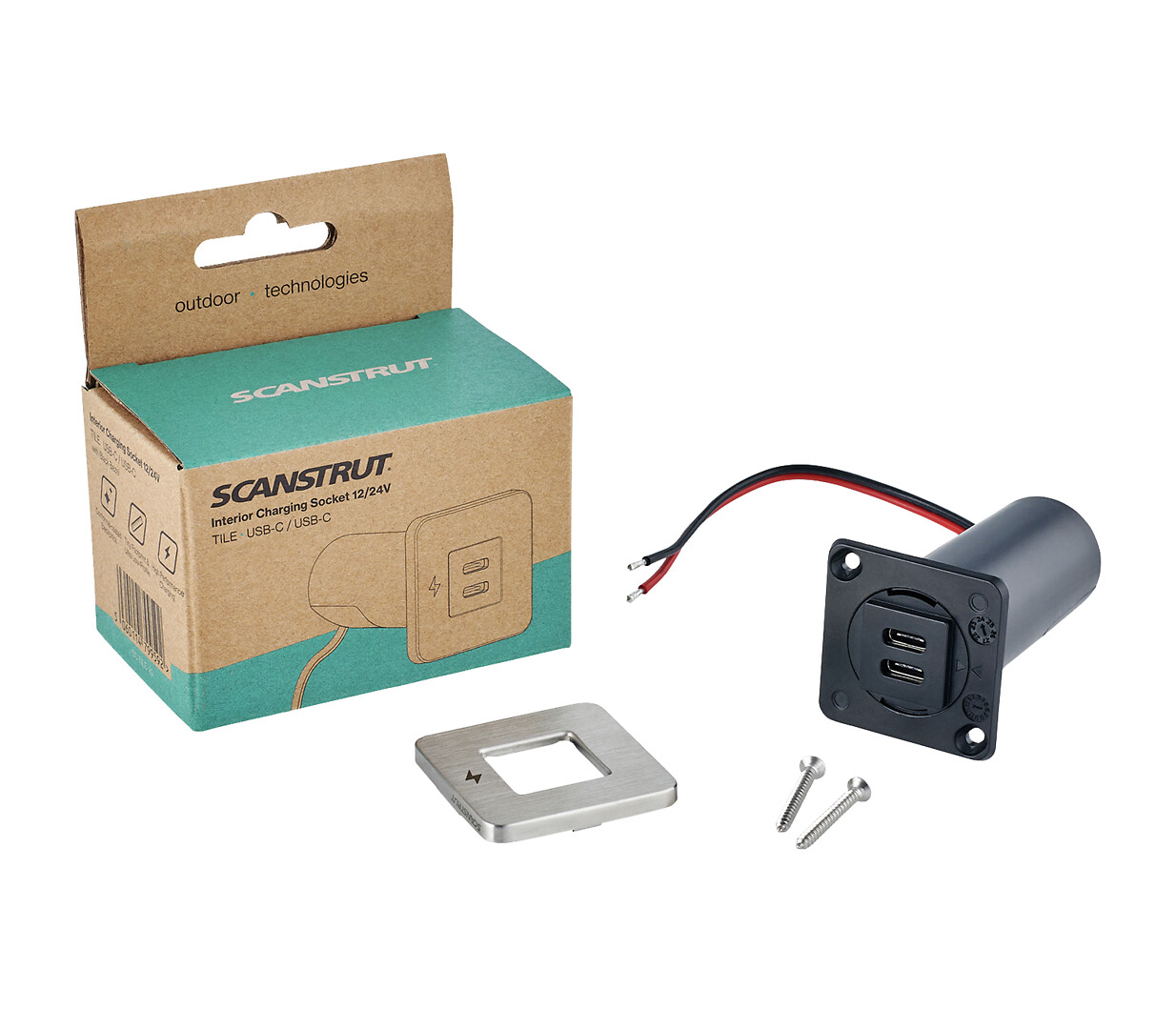 TILE USB-C / USB-C CHARGER 12/24V, RST 4 TILE USB-C / USB-C CHARGER 12/24V, RST - Image 4