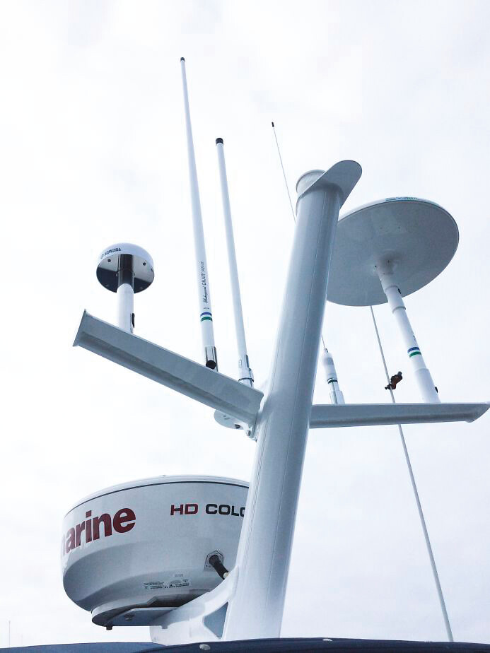 RADAR MAST 729MM WHITE 5 RADAR MAST 729MM WHITE - Image 5