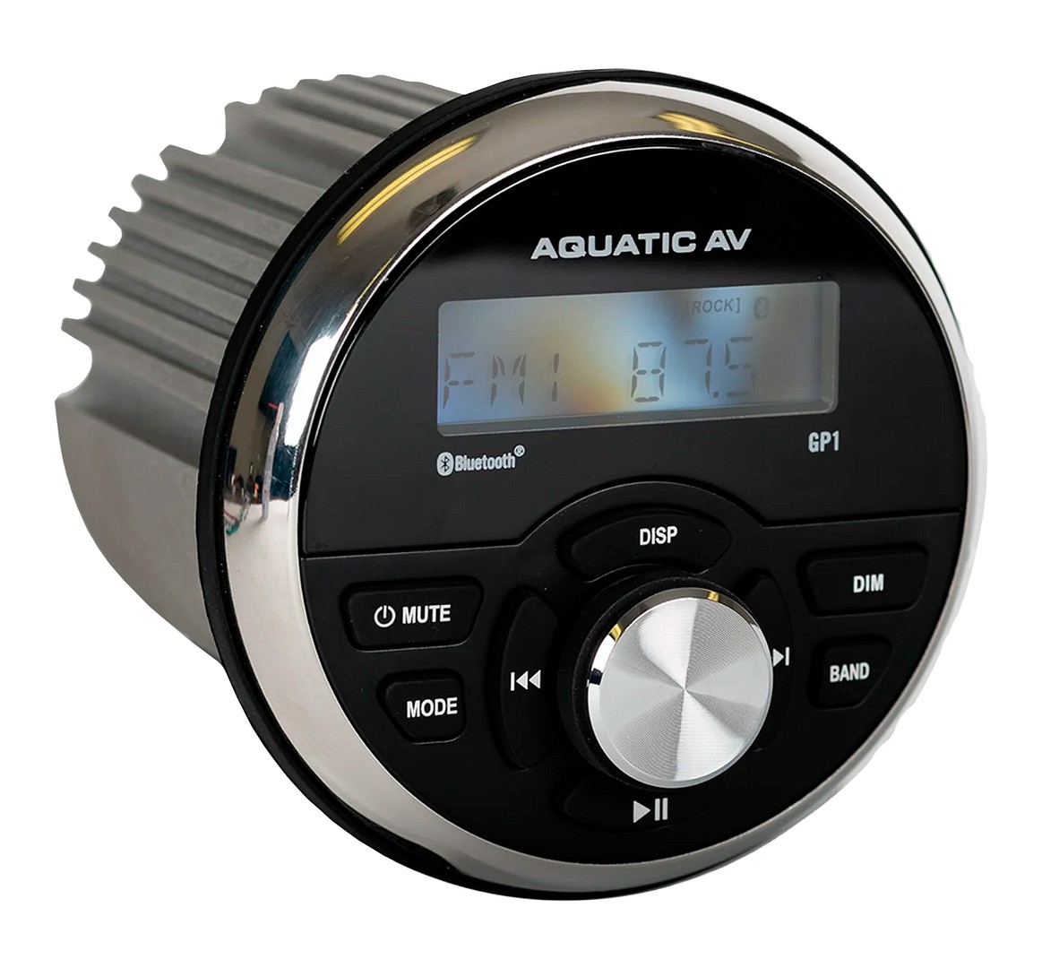 AQUATIC AV BT ROUND RADIO GP1, BLACK 92MM 2 AQUATIC AV BT ROUND RADIO GP1, BLACK 92MM - Image 2