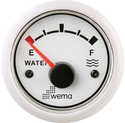 WATER TANK GAUGE FOR S3/S5 SENSORS, WHITE 1 WATER TANK GAUGE FOR S3/S5 SENSORS, WHITE
