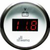 DIGITAL VOLTMETER 8-32V, WHITE/STAINLESS STEEL 5 9514700339 fullhd