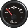 PRESSURE GAUGE 2 BAR BLACK