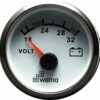 VOLTMETER 24V, WHITE/STAINLESS STEEL 5 9514700469 fullhd