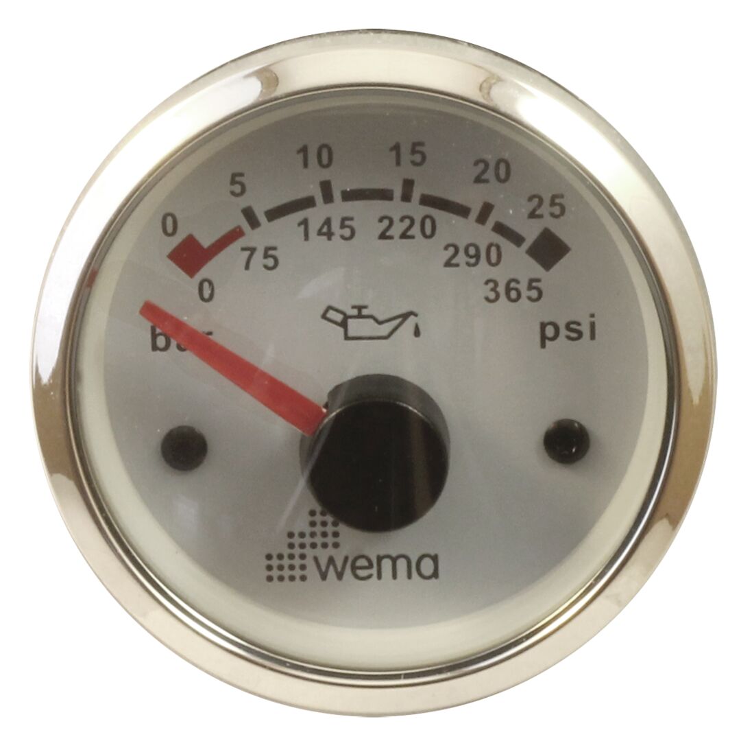 PRESSURE GAUGE 25 BAR BLACK STAINLESS STEEL FRAME 1 PRESSURE GAUGE 25 BAR BLACK STAINLESS STEEL FRAME