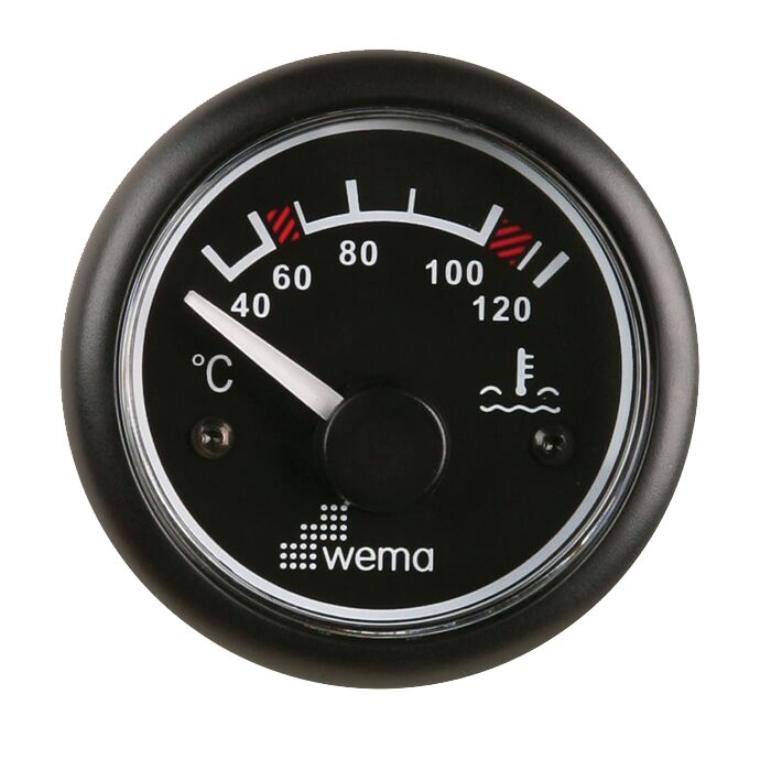 WATER THERMOMETER 120°, BLACK 1 WATER THERMOMETER 120°, BLACK