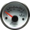 OIL TEMPERATURE GAUGE 120°, WHITE/STAINLESS STEEL 5 9514700498 fullhd