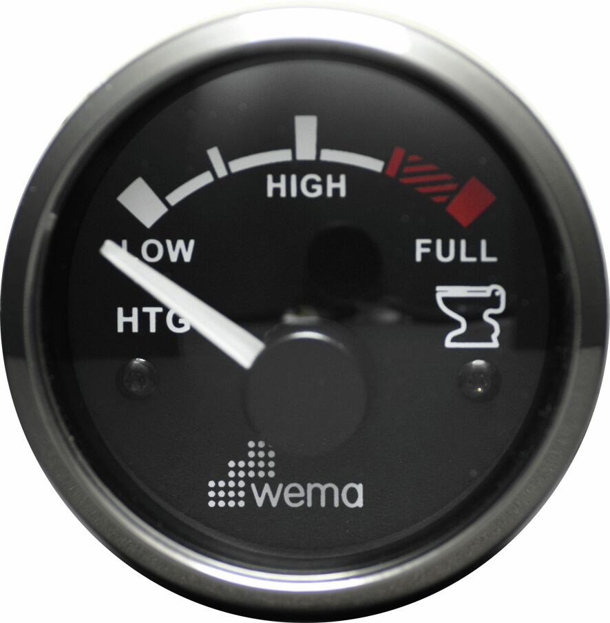 SEPTIC TANK METER FOR S3H SENSORS, BLACK/STAINLESS STEEL 1 SEPTIC TANK METER FOR S3H SENSORS, BLACK/STAINLESS STEEL