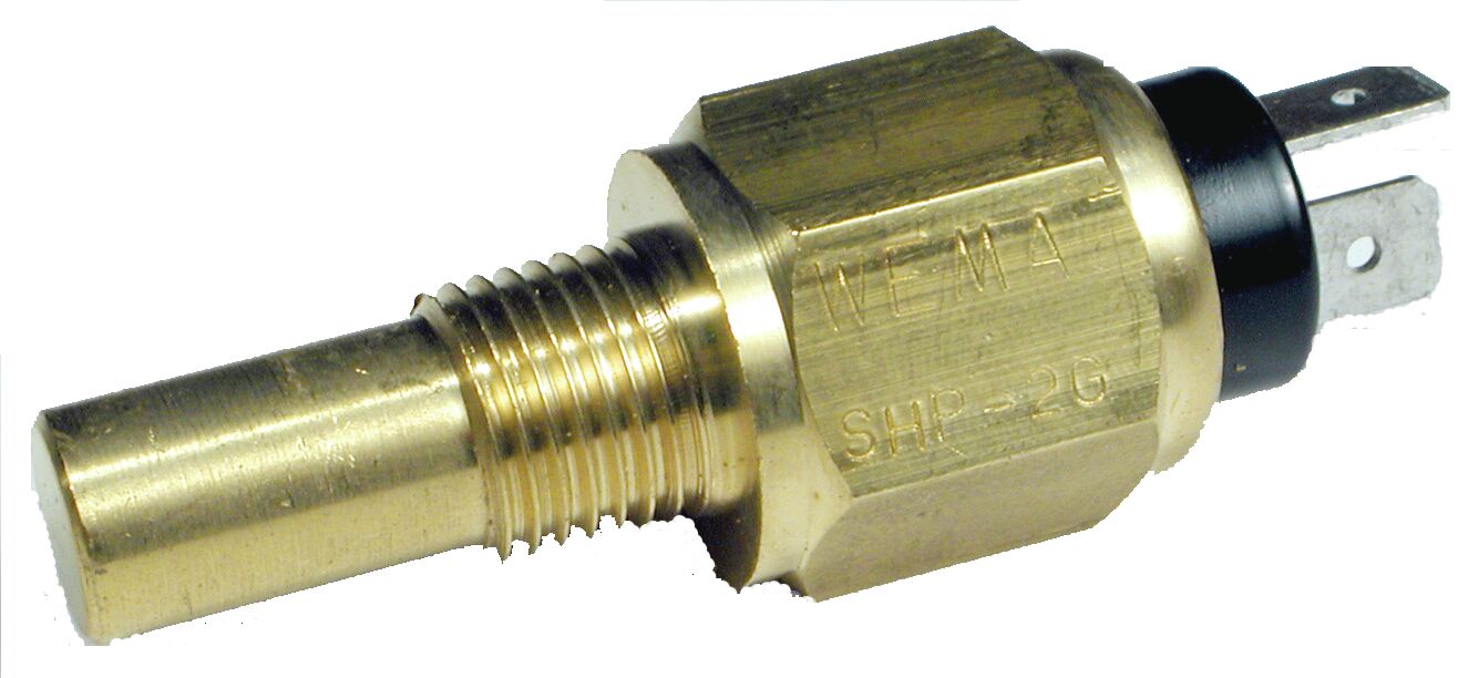 STP-2C TEMPERATURE SENSOR 120° INSULATED, M18x1.5 1 STP-2C TEMPERATURE SENSOR 120° INSULATED, M18x1.5