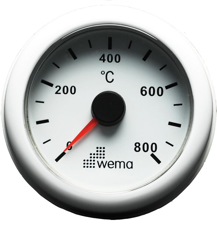 PYROMETER 0 - 800°, WHITE 1 PYROMETER 0 - 800°, WHITE