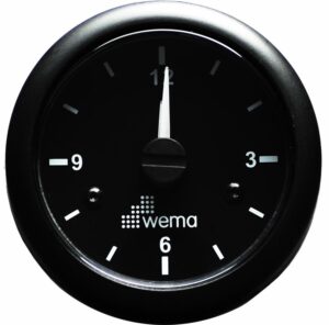 QUARTZ WATCH, BLACK