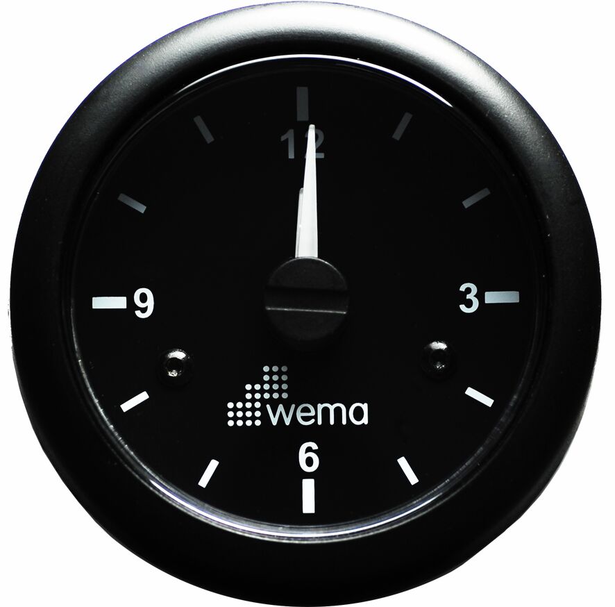 QUARTZ WATCH, BLACK 1 QUARTZ WATCH, BLACK