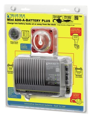 BATTERY CHARGER WITH CHARGING RELAY