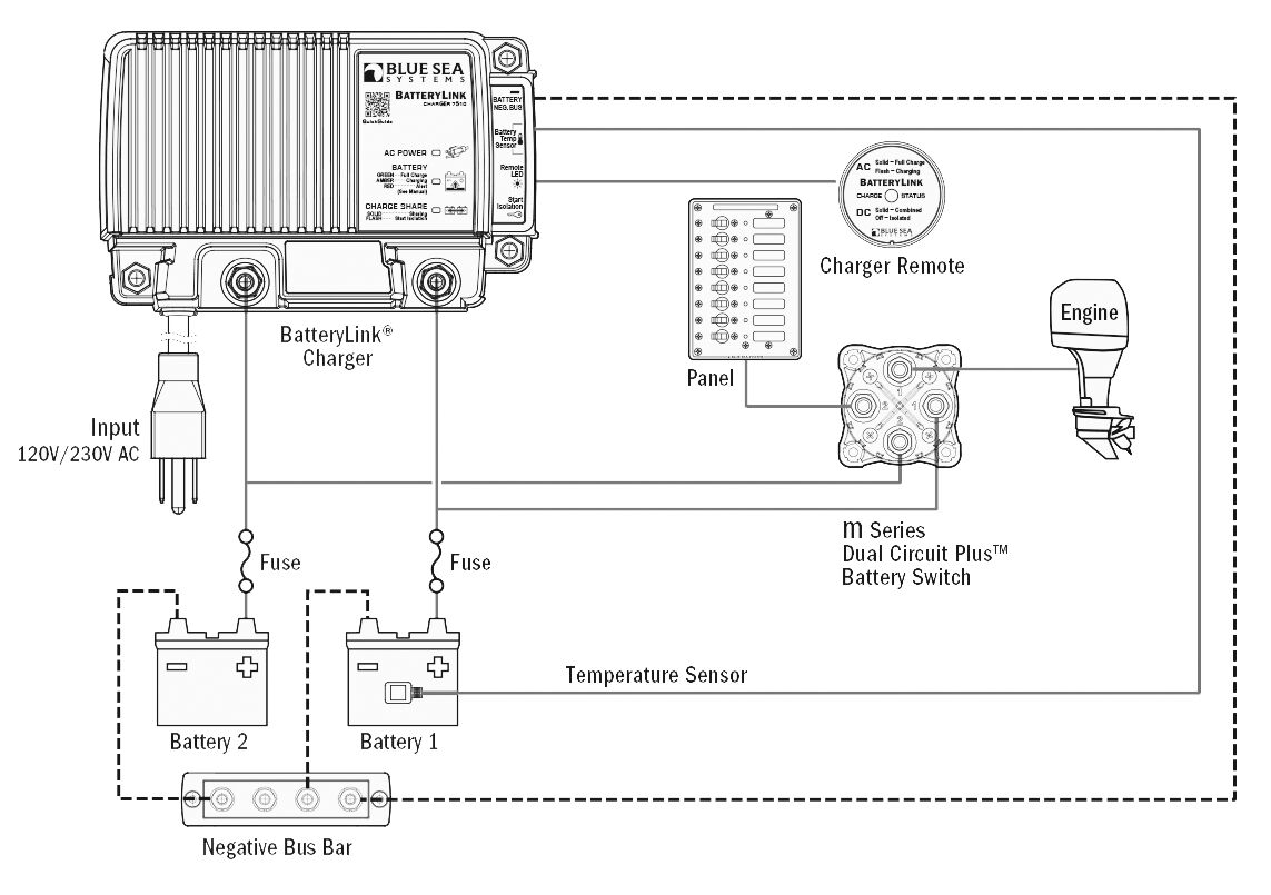 BATTERY CHARGER WITH CHARGING RELAY 2 BATTERY CHARGER WITH CHARGING RELAY - Image 2