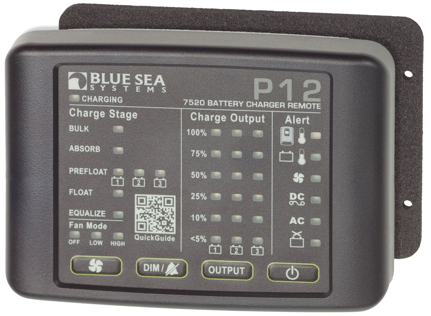 P12 BATTERY CHARGER REMOTE CONTROL LED 1 P12 BATTERY CHARGER REMOTE CONTROL LED