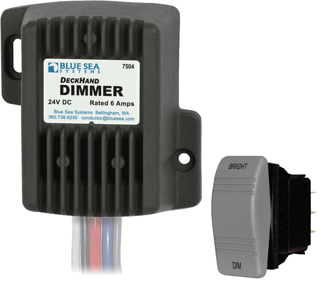 DIMMER DECKHAND 6A 24V 1 DIMMER DECKHAND 6A 24V