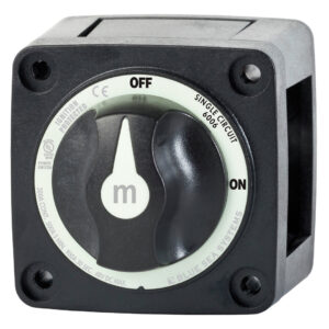 M-SERIES MINI ON-OFF MAIN POWER SWITCH, BLACK