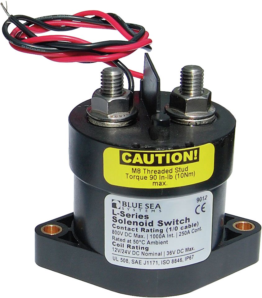 SOLENOID L 250A 12/24V 1 SOLENOID L 250A 12/24V