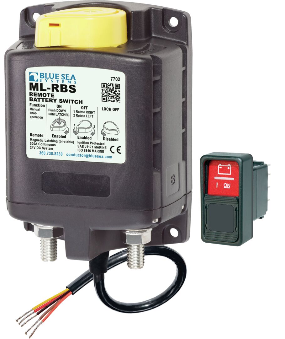 SOLENOID ML 500A 24V RBS W/MANCONT 1 SOLENOID ML 500A 24V RBS W/MANCONT