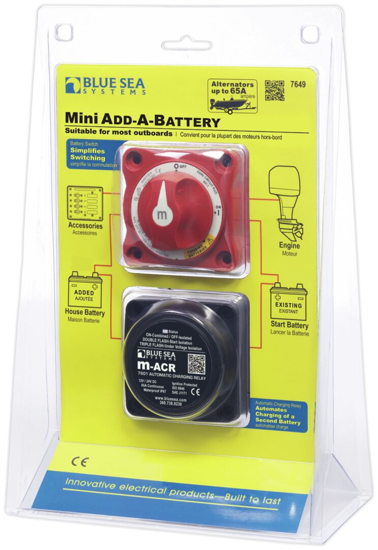 TWO BATTERY CHARGING KIT 65A 1 TWO BATTERY CHARGING KIT 65A