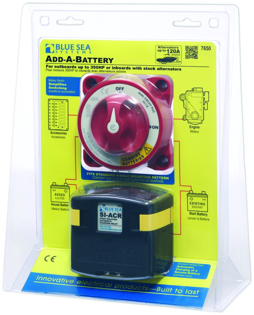 TWO BATTERY CHARGING KIT 120A 1 TWO BATTERY CHARGING KIT 120A