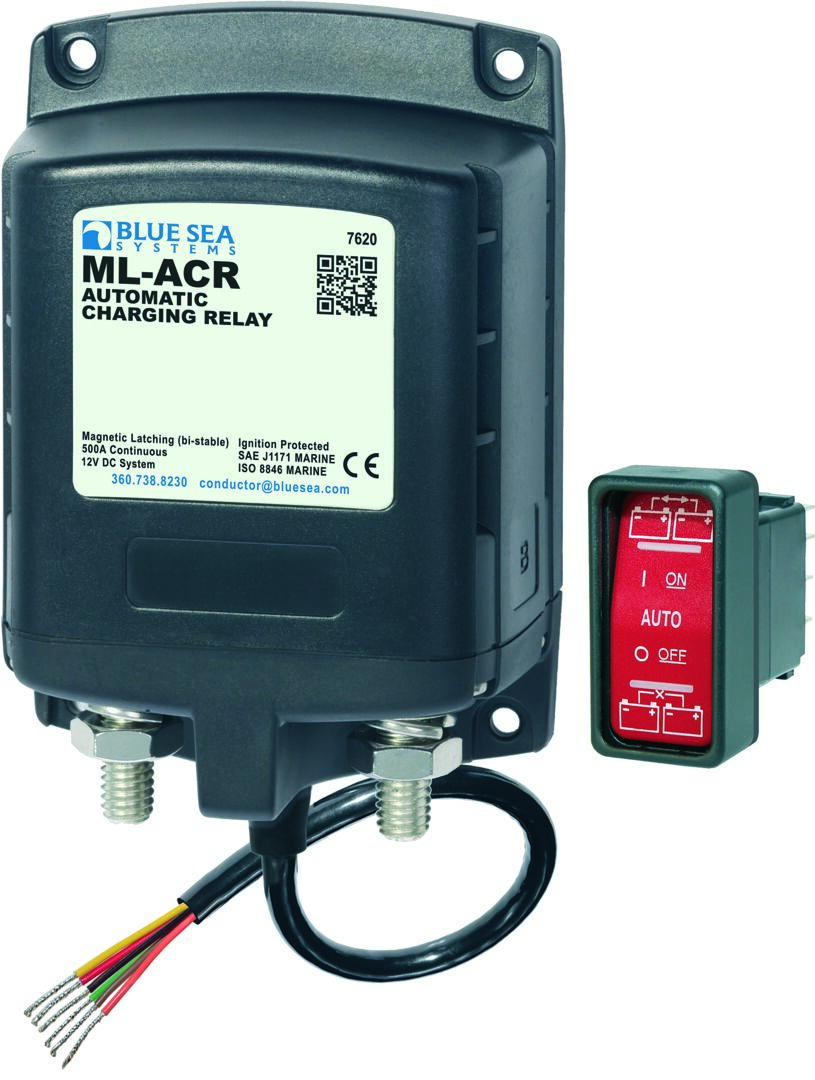 ACR CHARGING SOLENOID 500A, 12V 1 ACR CHARGING SOLENOID 500A, 12V