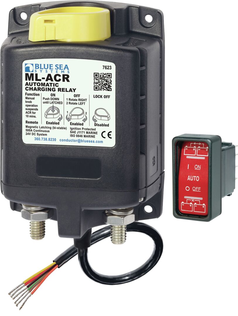 ACR CHARGING SOLENOID 500 A, 24V 1 ACR CHARGING SOLENOID 500 A, 24V