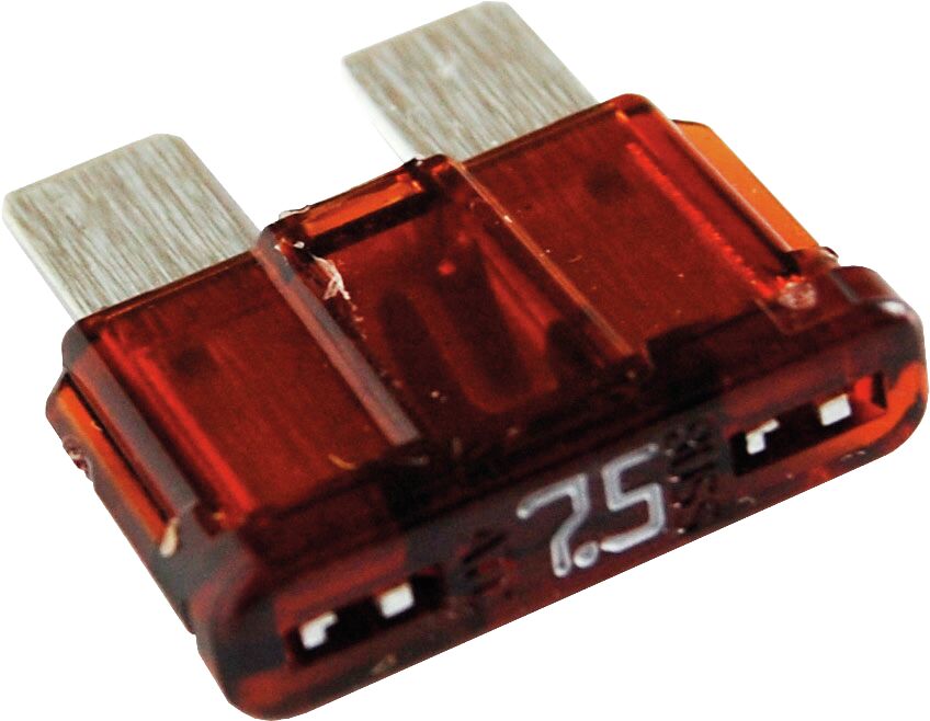 FLAT FUSE 7.5A 2PCS/PACK 1 FLAT FUSE 7.5A 2PCS/PACK