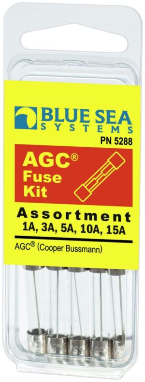 AGC FUSE SET, 5 PCS FUSES